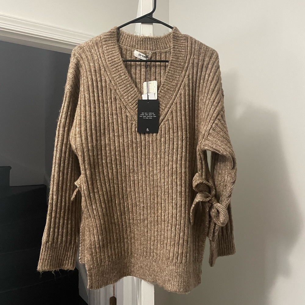 Free People sweater with side ties